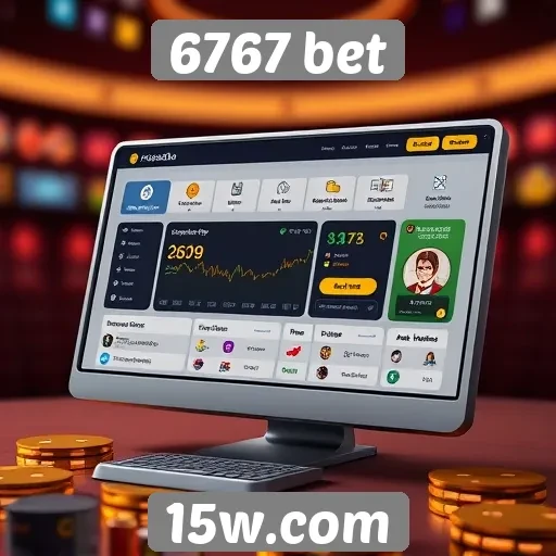 Exploração da interface do usuário no 6767 bet